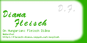 diana fleisch business card